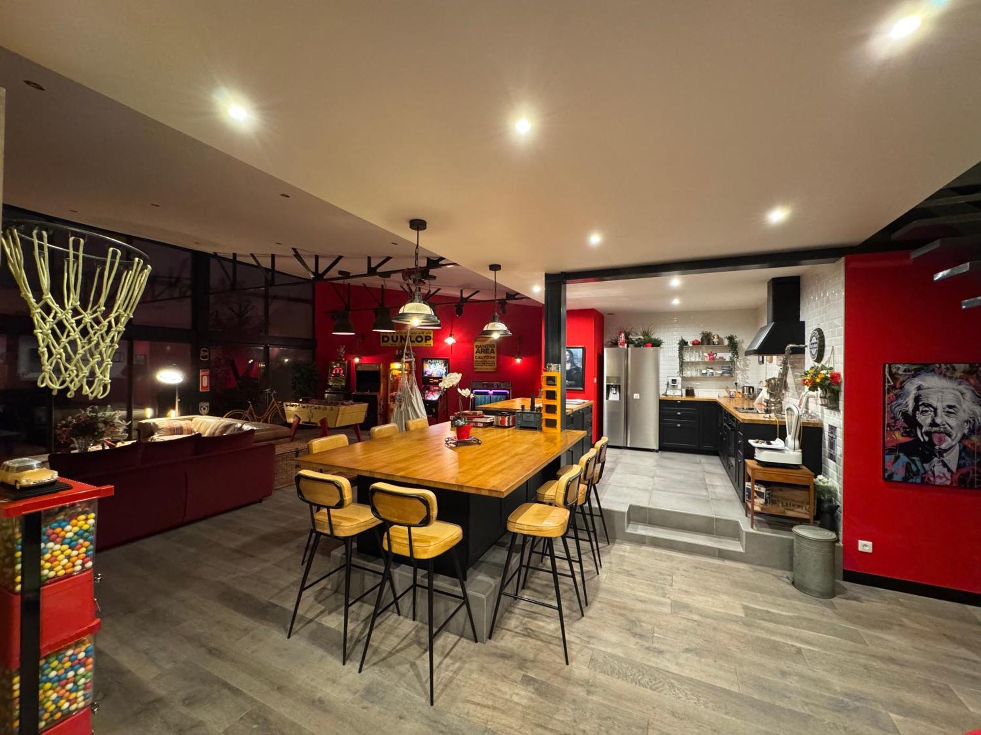 Loft Spa Reims-Fr 250M2 Privatifs, Piscine Interieure Chauffee, Spa Et Parking エクステリア 写真